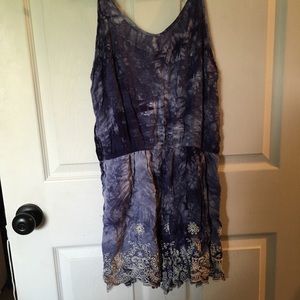 6 FOR $25 Purple Tye Dye Romper